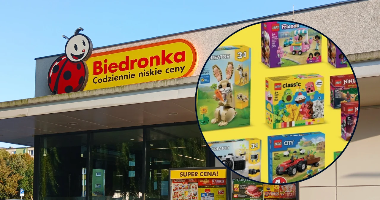 LEGO w Biedronce od poniedziałku LEGO w Biedronce od poniedziałku