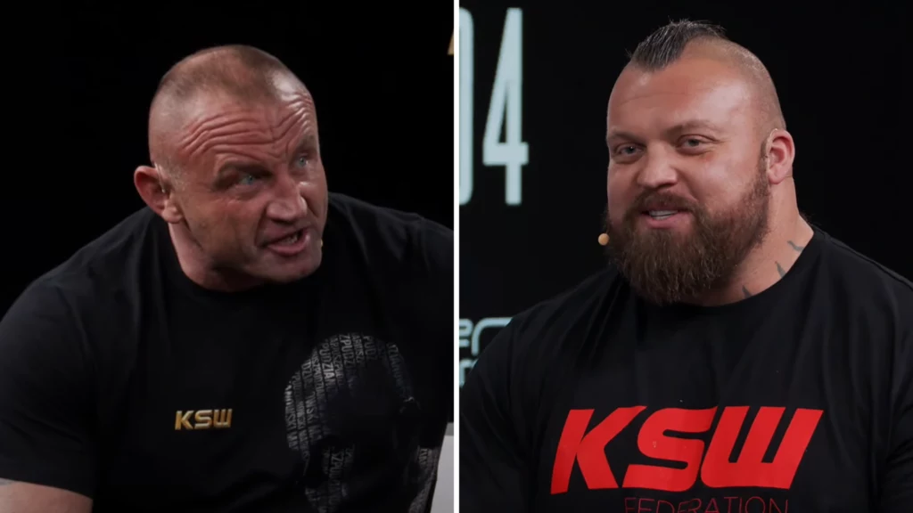 KSW: Mariusz Pudzianowski - Eddie Hall KSW: Mariusz Pudzianowski - Eddie Hall