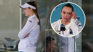 Jelena Rybakina grała z reakcją alergiczną podczas eliminacji do finału Billie Jean King Cup