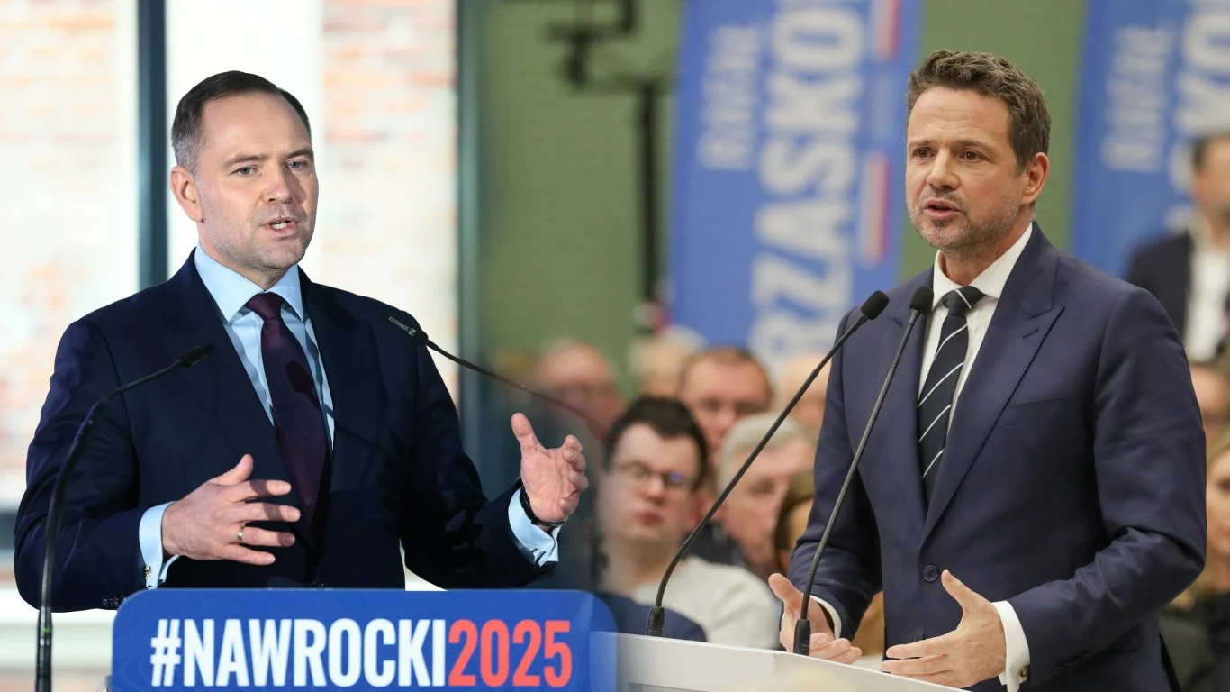 Kandydaci na prezydenta RP Karol Nawrocki i Rafał Trzaskowski article cover