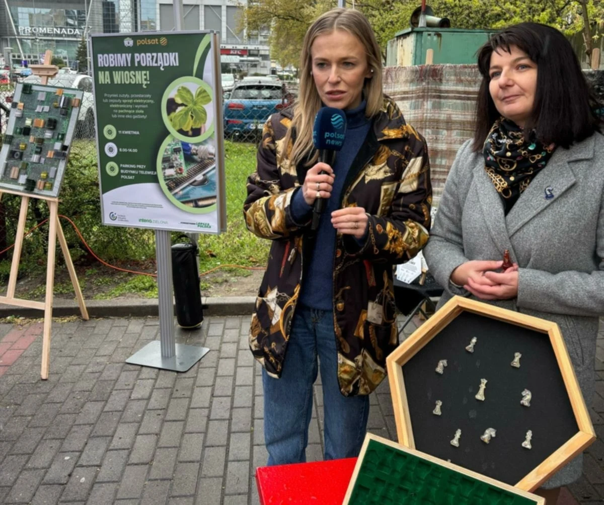 Dominika Tarczyńska i dr Kinga Rodkiewicz z Fundacji Odzyskaj Środowisko fot. Telewizja Polska