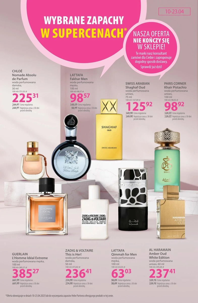 Wyjątkowe perfumy taniej w Hebe! Wyjątkowe perfumy taniej w Hebe!