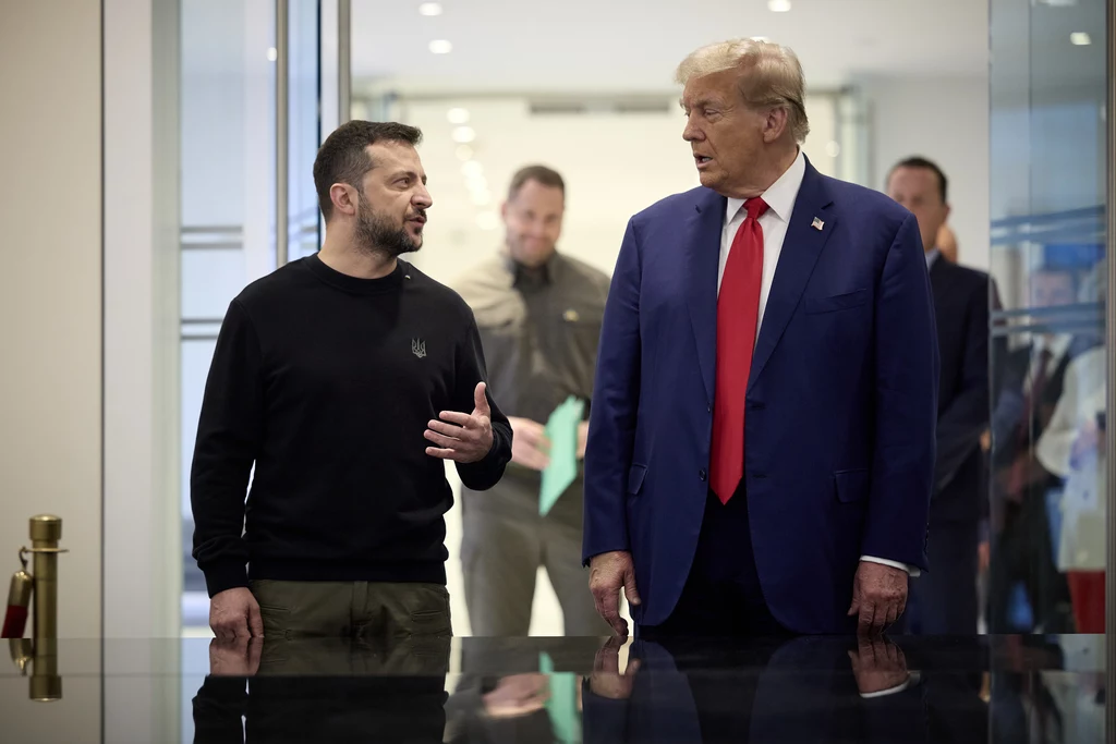 Wołodymyr Zełęnski ujawnił, że rozmawiał z Donaldem Trumpem ws. zakupu systemów obrony powietrznej