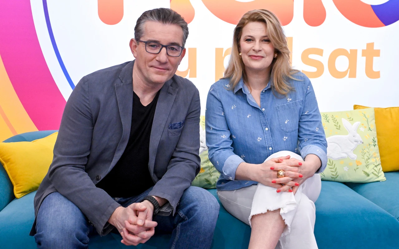 Przemysław Sadowski i Agnieszka Warchulska