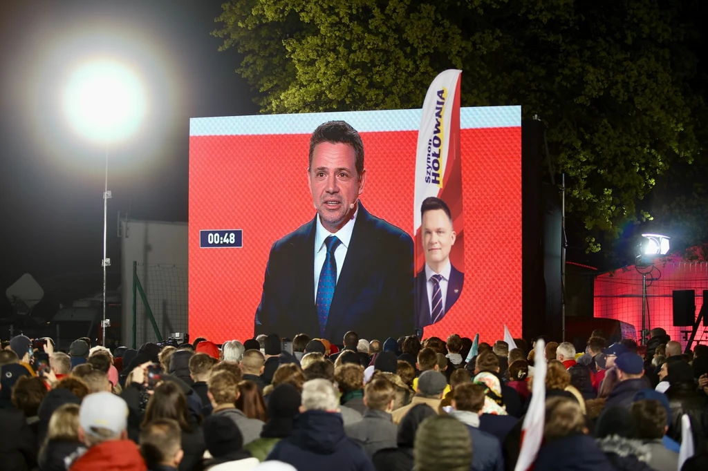 Rafał Trzaskowski na debacie w Końskich Rafał Trzaskowski na debacie w Końskich