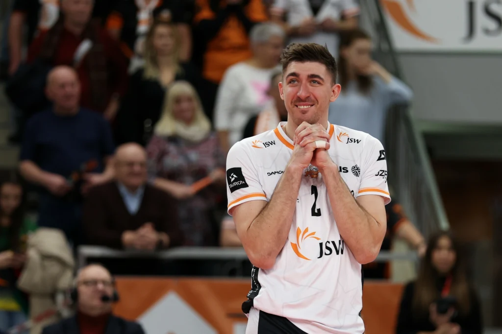 Łukasz Kaczmarek Łukasz Kaczmarek ma pomóc JSW Jastrzębskiemu Węglowi w końcu zdobyć Puchar Polski siatkarzy