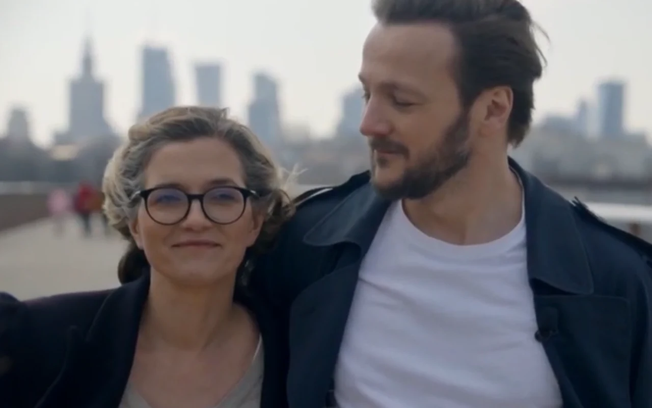 Magdalena Biejat z mężem Maciejem