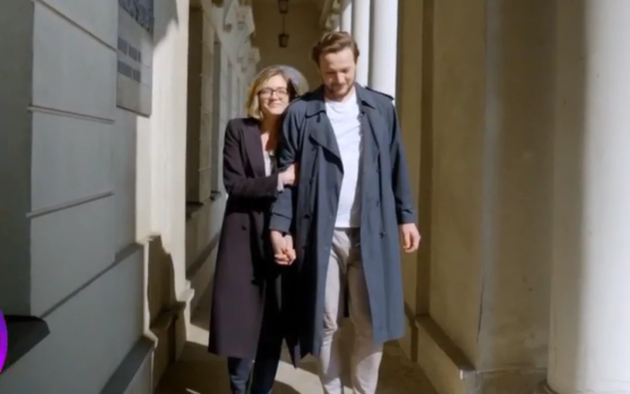 Magdalena Biejat z mężem Maciejem