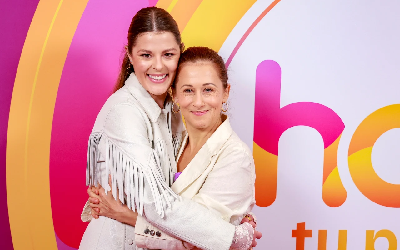 Angelika Kurowska i Jolanta Fraszyńska