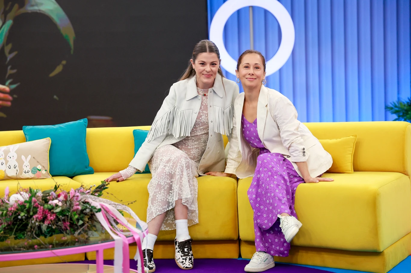 Jolanta Fraczyńska i Angelika Kurowska