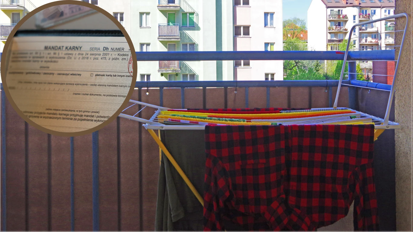 Suszysz pranie na balkonie w ten sposób? Jeśli sąsiad cię zgłosi, dostaniesz spory mandat Suszysz pranie na balkonie w ten sposób? Jeśli sąsiad cię zgłosi, dostaniesz spory mandat