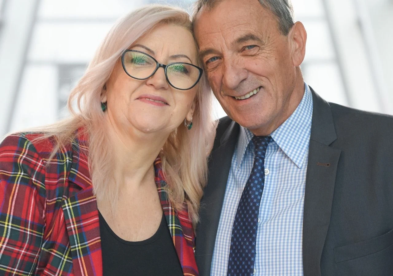 Anna Król i Zbigniew Zamróz z "Sanatorium miłości" Anna Król i Zbigniew Zamróz z "Sanatorium miłości"