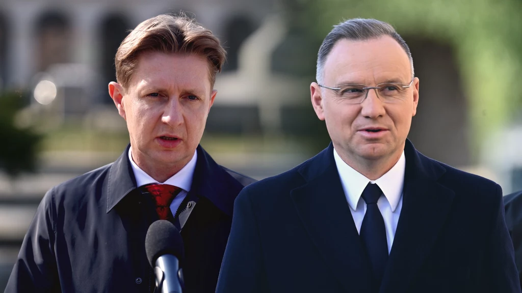 Artur Bartoszewicz i prezydent Andrzej Duda Artur Bartoszewicz i prezydent Andrzej Duda