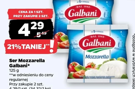 Galbani di Latte di Bufala Ser Mozzarella 125 g
