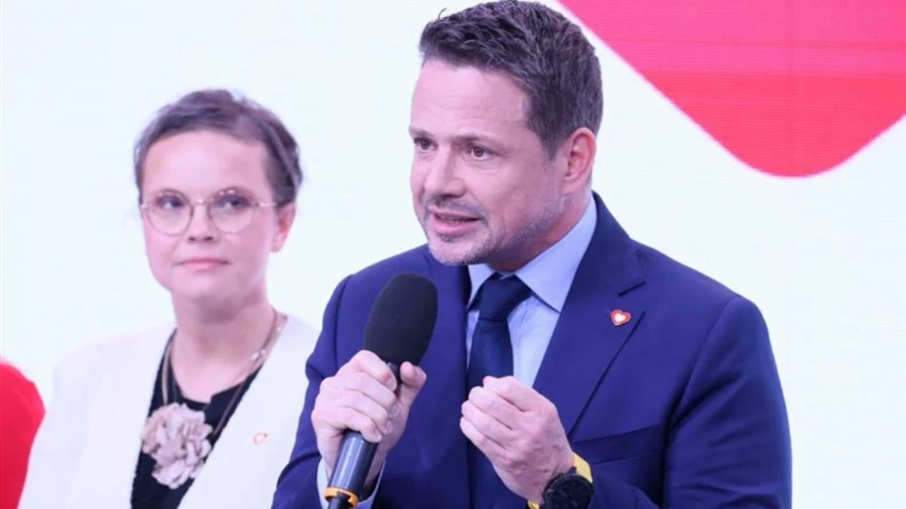 Sztab Rafała Trzaskowskiego reaguje na incydent przed debatą w Końskich Sztab Rafała Trzaskowskiego reaguje na incydent przed debatą w Końskich