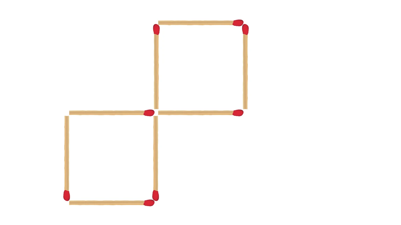 Zagadka z zapałkami - rozwiązanie