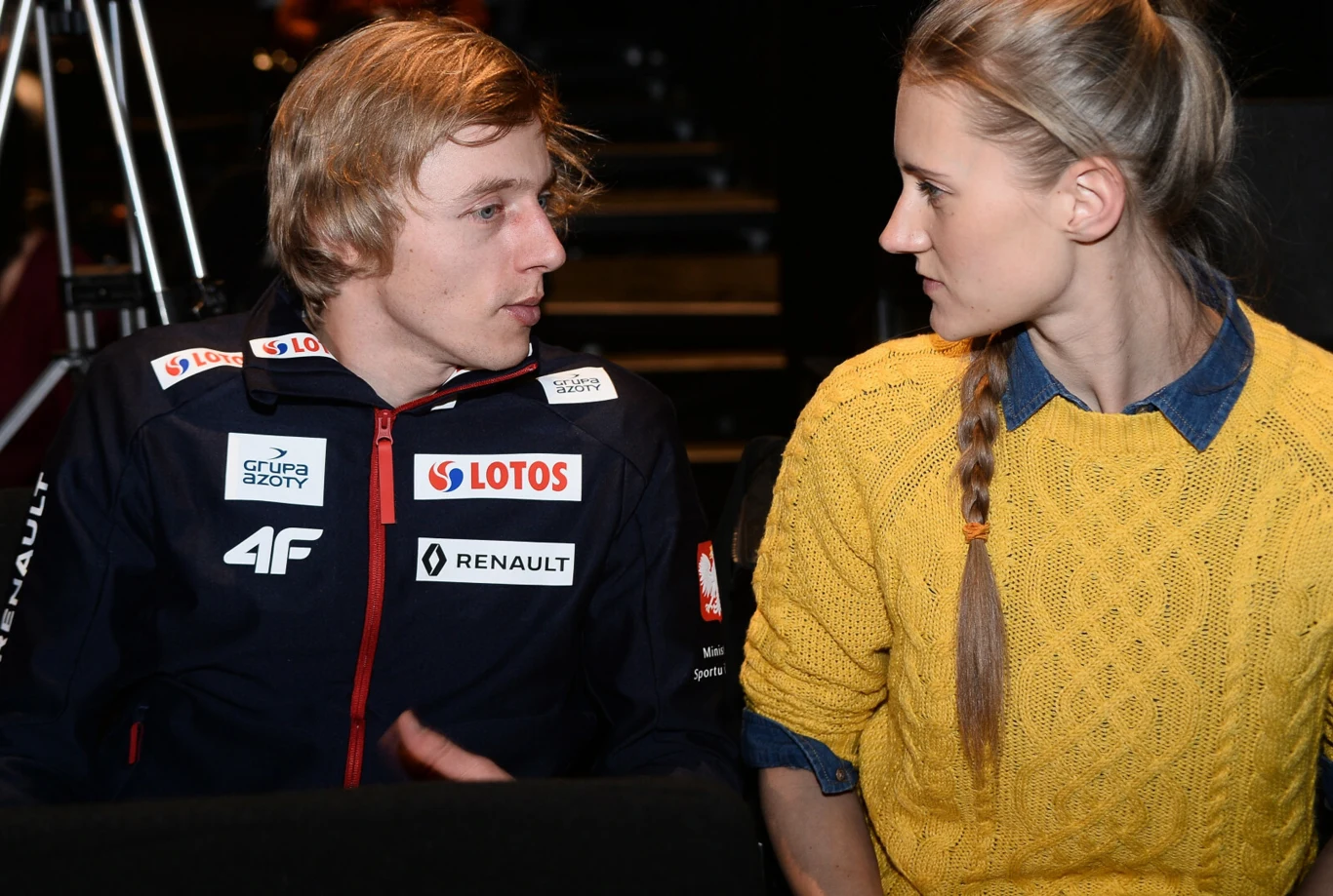 Dawid Kubacki z żoną Martą Dawid Kubacki z żoną Martą