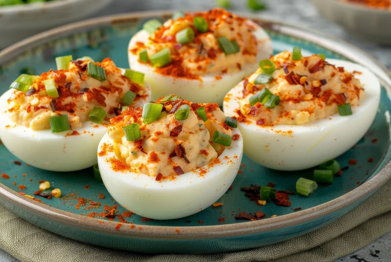 Wielkanocne jajka faszerowane 