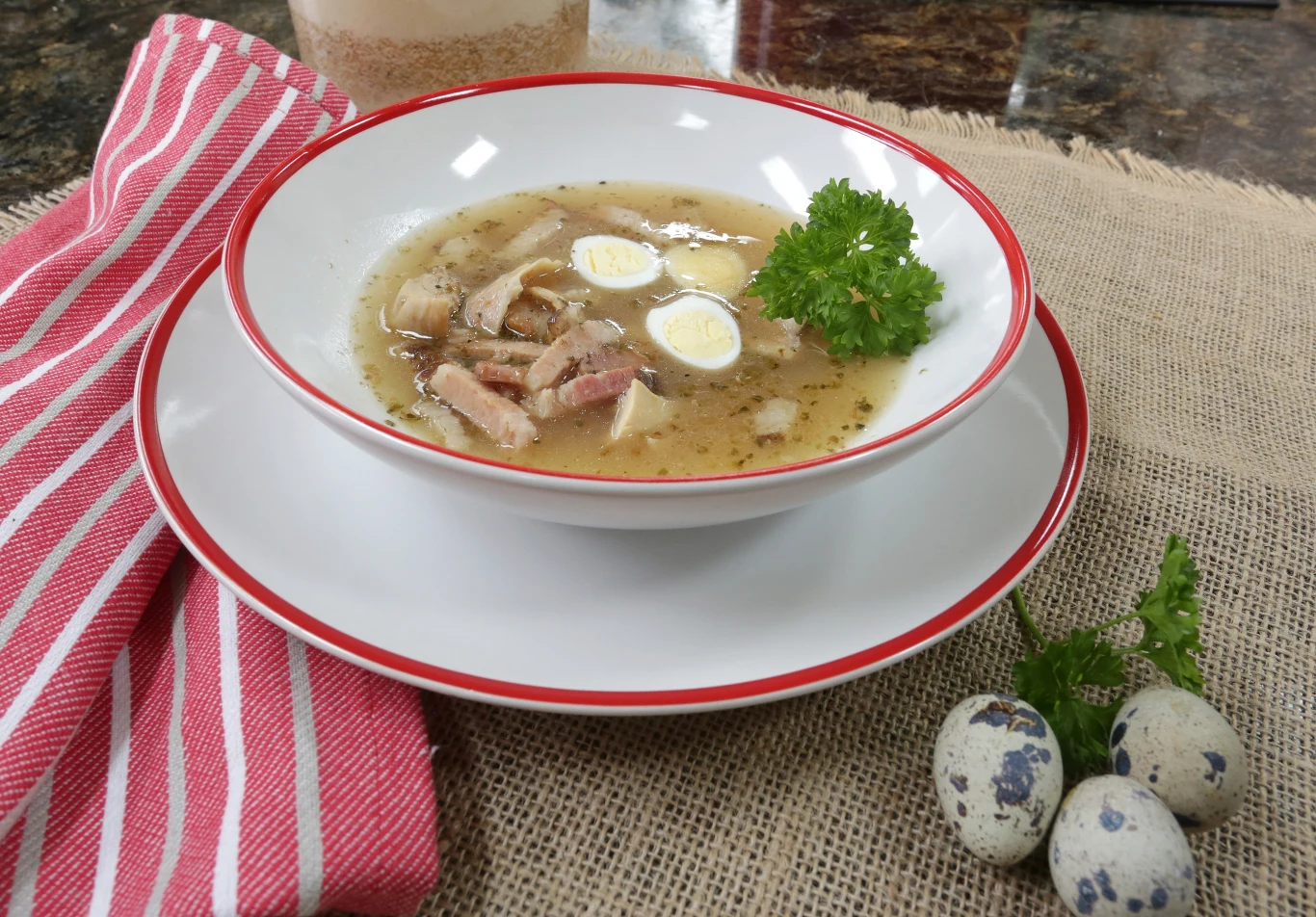 Żurek "na króliku" Żurek "na króliku"