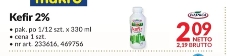 Piątnica Kefir 0% tłuszczu 330 ml