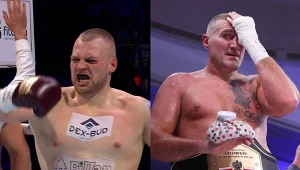Kacper Meyna (z lewej) jednogłośnie na punkty pokonał Mariusza Wacha. O planach dla swojego podopiecznego rozmawiamy z promotorem i szefem Rocky Boxing Promotions, Krystianem Każyszką