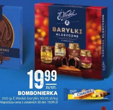 E. Wedel Baryłki klasyczne z alkoholem w czekoladzie deserowej 200 g