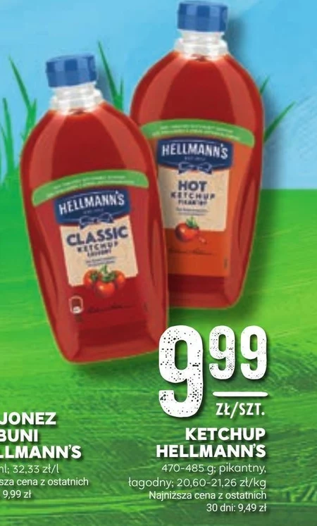 Hellmann's Classic Ketchup łagodny 485 g