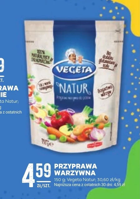 Vegeta Natur Przyprawa warzywna do potraw 150 g