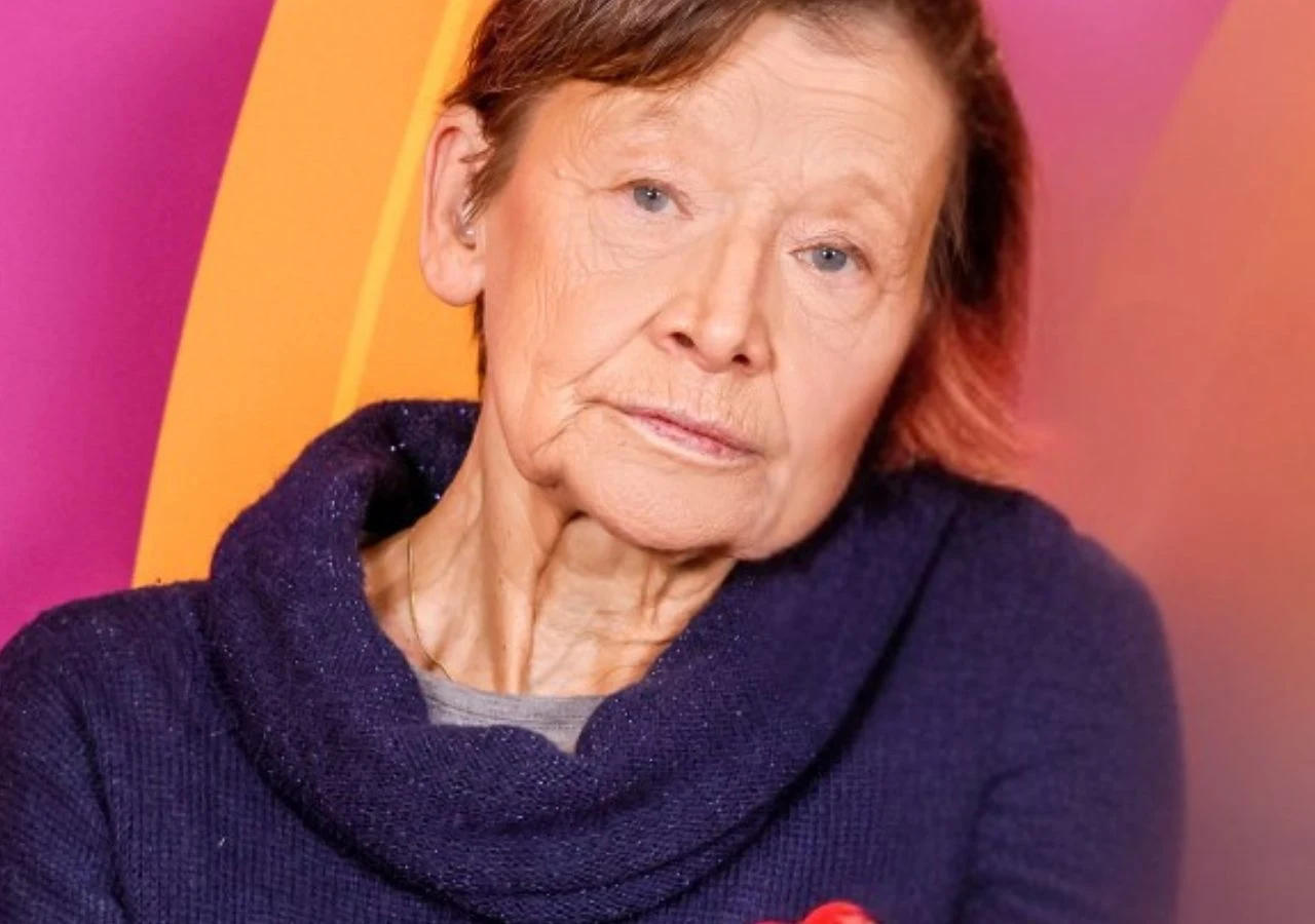 Jadwiga Jankowska-Cieślak w "halo tu polsat" Jadwiga Jankowska-Cieślak w "halo tu polsat"