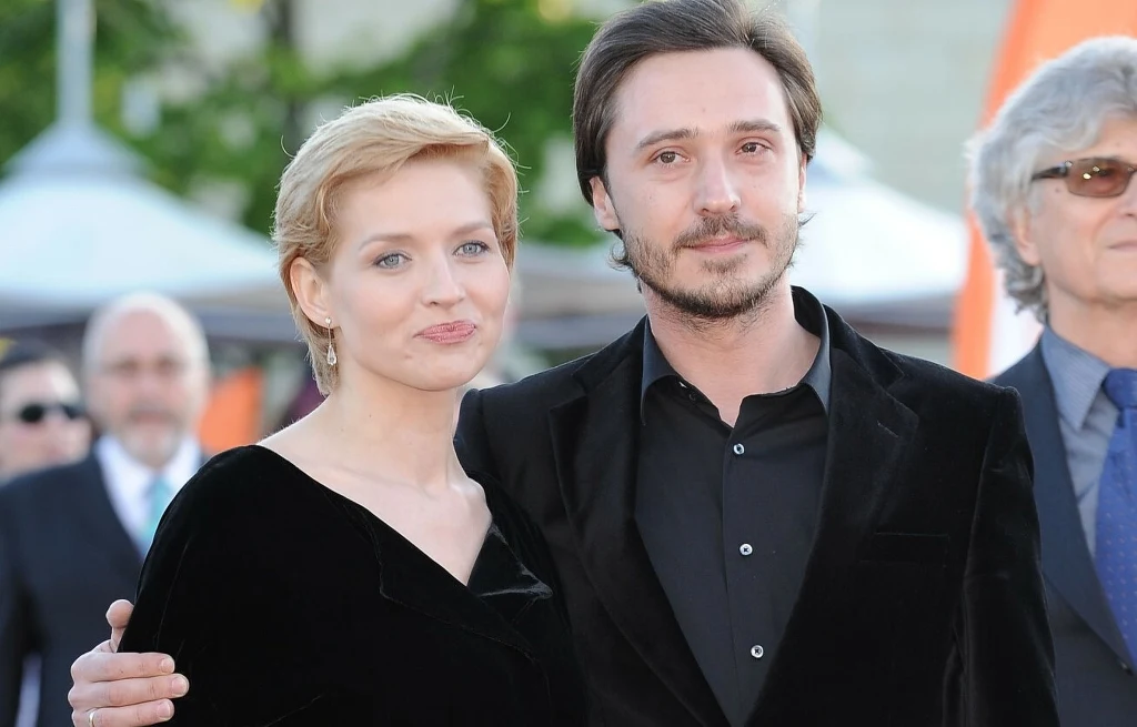 Urszula Grabowska z mężem