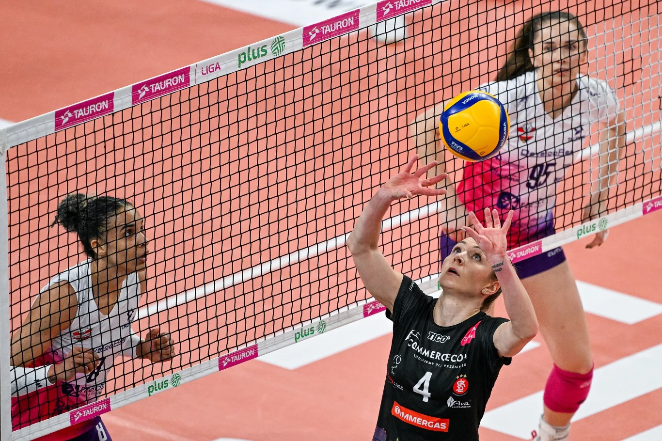 Rozgrywa Marlena Kowalewska z ŁKS-u Commercecon Rozgrywa Marlena Kowalewska z ŁKS-u Commercecon
