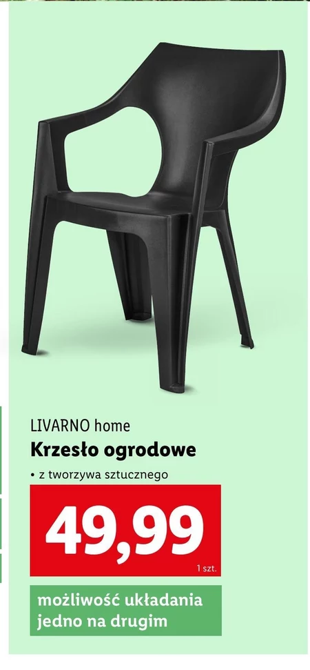 Krzesło ogrodowe Livarno
