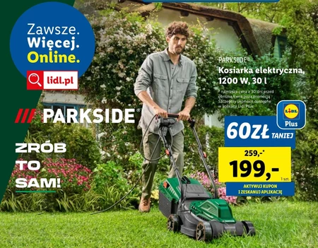 Kosiarka elektryczna Parkside
