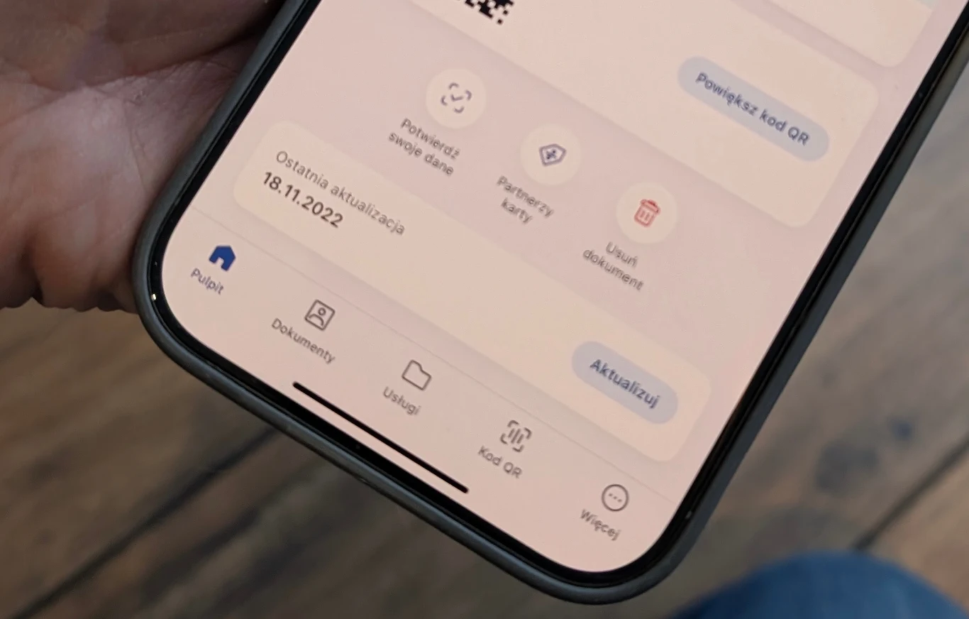 mObywatel z nową funkcją. To opcja Skróty na dokumentach. mObywatel z nową funkcją. To opcja Skróty na dokumentach.