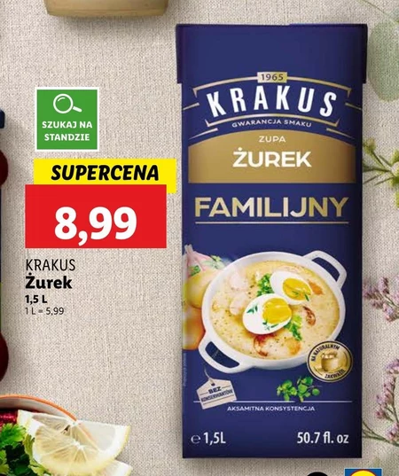 Krakus Zupa żurek 1 l