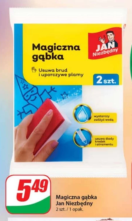 Jan Niezbędny Magiczna gąbka 2 x 3,5 g