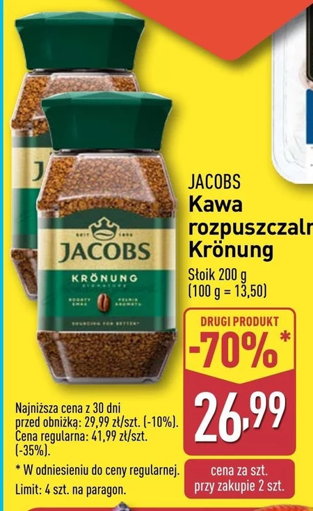 Jacobs Krönung Kawa rozpuszczalna 200 g