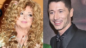 Magda Gessler i Robert Lewandowski