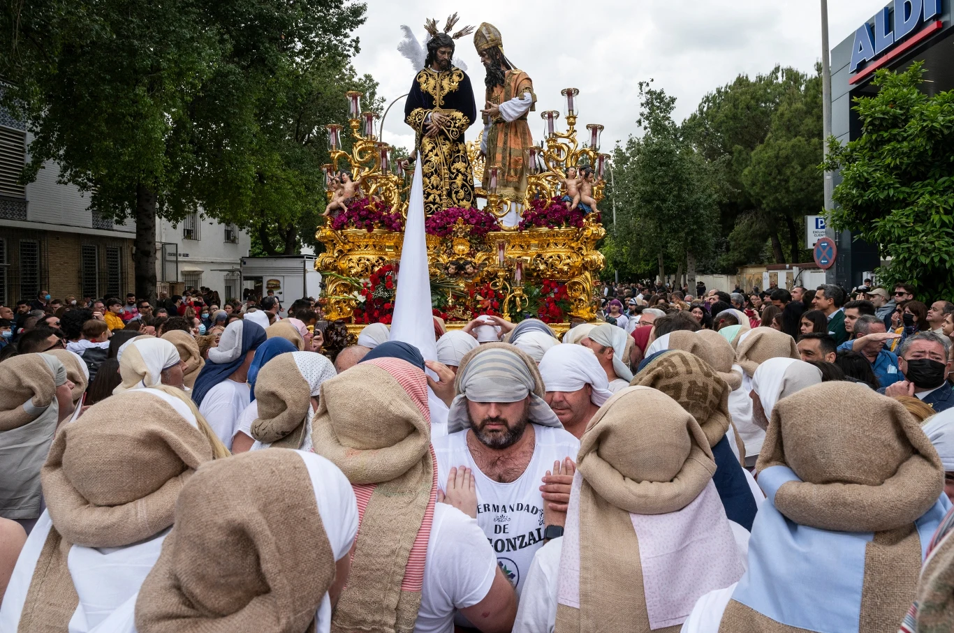 Penitentes z zasłoniętymi oczami, 11.04.2022 r.