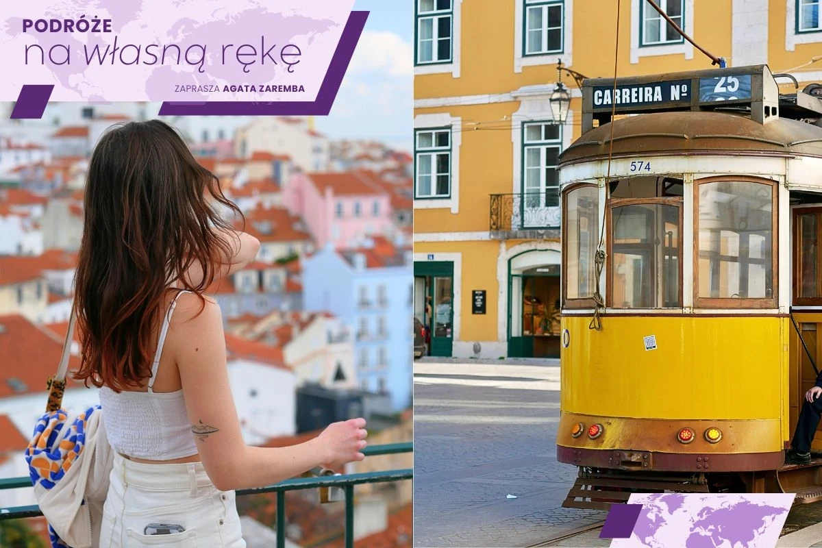 Lizbona to miasto jedyne w swoim rodzaju Żółty tramwaj w Lizbonie, punkt widokowy