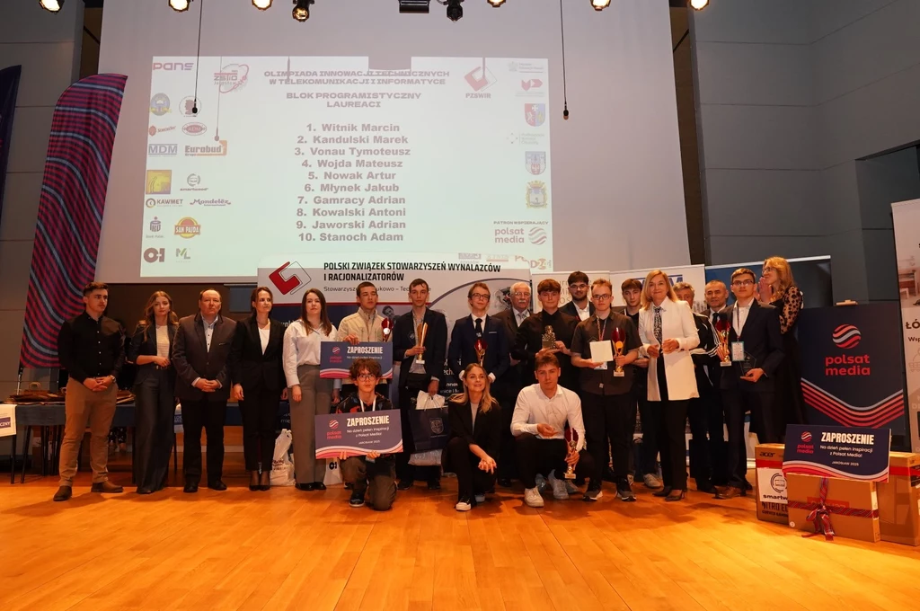 Ponad 200 uczestników Olimpiady Innowacji Technicznych w Telekomunikacji i Informatyce Ponad 200 uczestników Olimpiady Innowacji Technicznych w Telekomunikacji i Informatyce