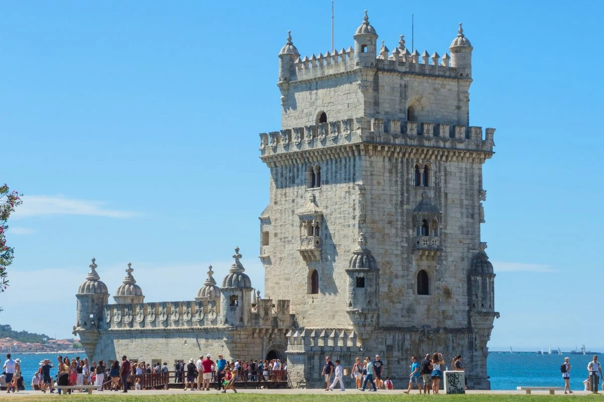 Wieża w Belem stała się jednym z symboli miasta Wieża w Belem, zabytek w Lizbonie