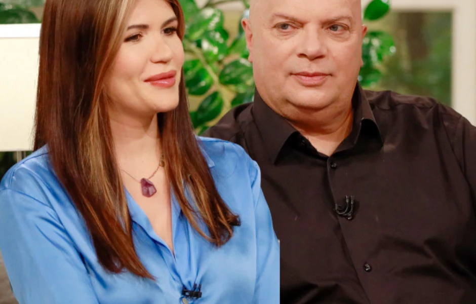 Krzysztof Skiba z żoną Krzysztof Skiba z żoną