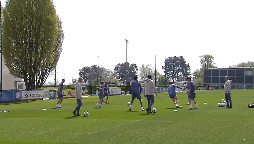 Inter Mediolan trenuje przed starciem z Bayernem Monachium w Lidze Mistrzów. WIDEO