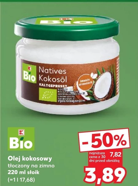 Olej kokosowy Bio