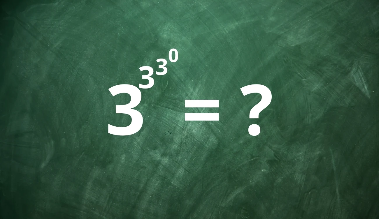 Zagadka z potęgami dla ścisłych umysłów. Pamiętasz wiedzę ze szkoły? Zagadka z potęgami dla ścisłych umysłów. Pamiętasz wiedzę ze szkoły?
