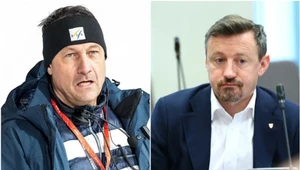 Sandro Pertile i Adam Małysz