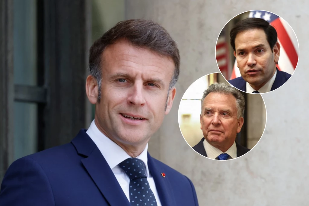 Emmanuel Macron spotka się z Marco Rubio i Steve'em Witkoffem Emmanuel Macron spotka się z Marco Rubio i Steve'em Witkoffem