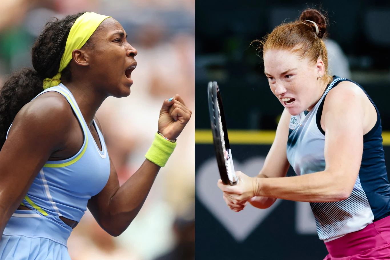 Coco Gauff i Ella Seidel