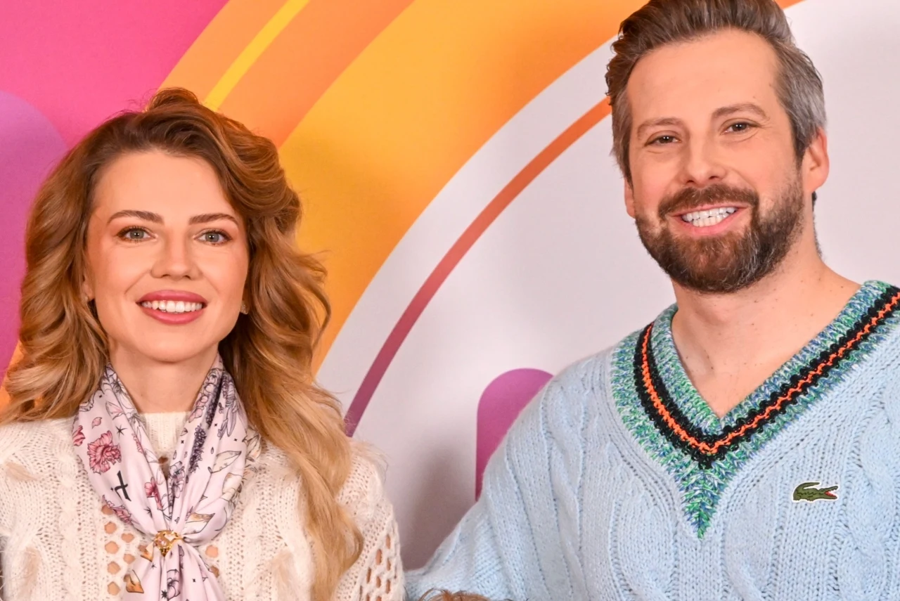 Marta Lech-Maciejewska z mężem Janem